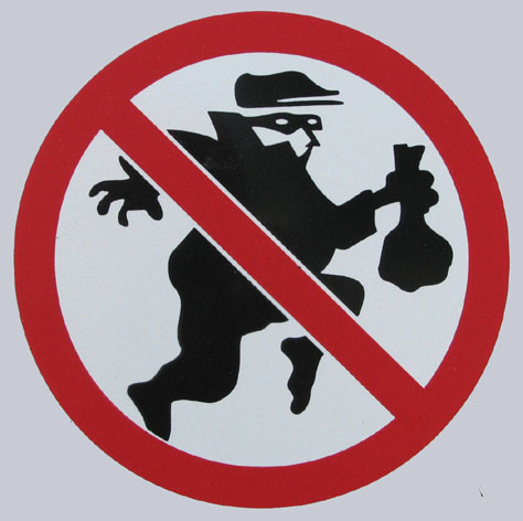 no burglars