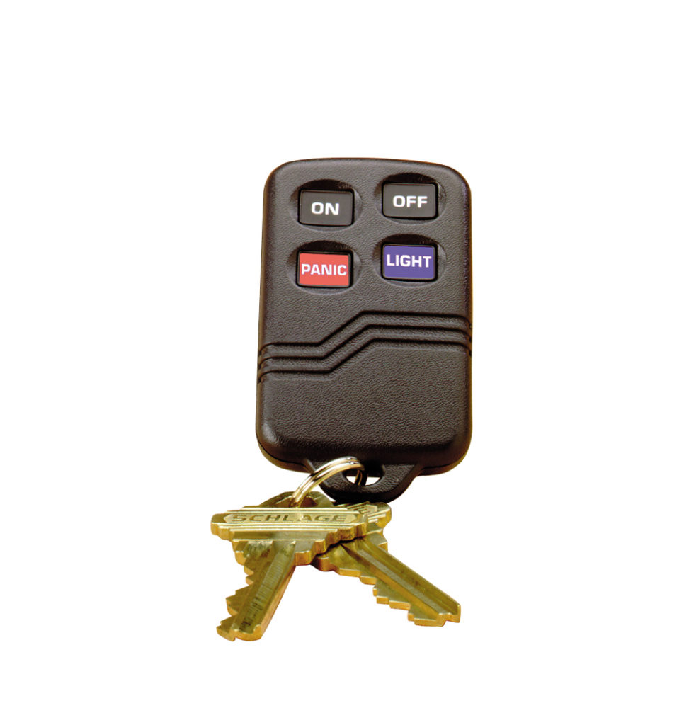 Ademco Honeywell 5805-6 Wireless 6-Button Remote Keyfob Keychain 5804 5834 5250 