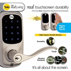 Yale Touchscreen Lever with Z-wave