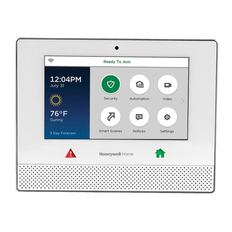 Honeywell Zwave Thermostat - Zions Security Alarms - ADT Dealer