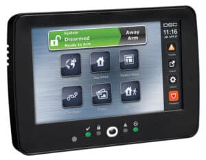 DSC Neo Touchscreen Keypad with Prox