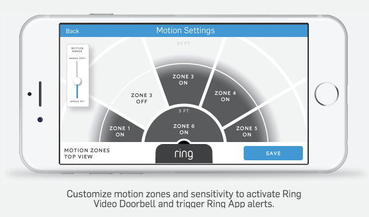 ring doorbell motion detection