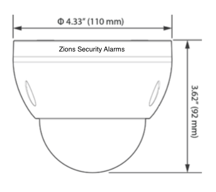 mdc835 dome camera