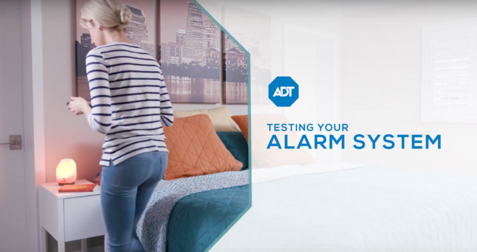 test my adt security system