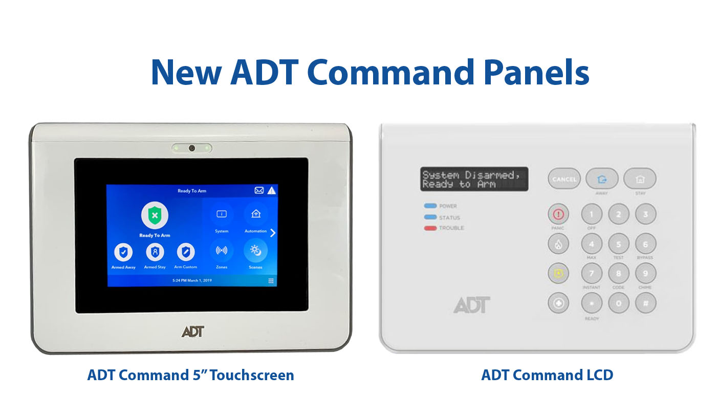 New Adt Command Panels Zions Security Alarms Adt Dealer