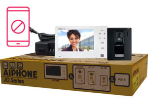 Color Video Intercom Kit - Black Station