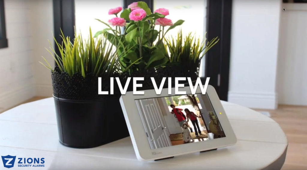 Live Answer Your Doorbell From The Security Keypad