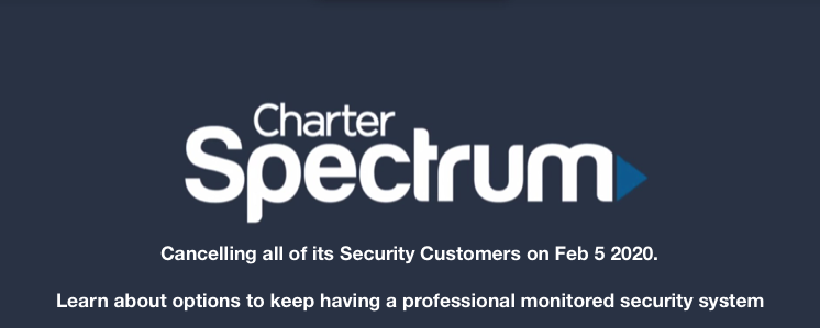 CANCELED SPECTRUM SECURITY CUSTOMERS