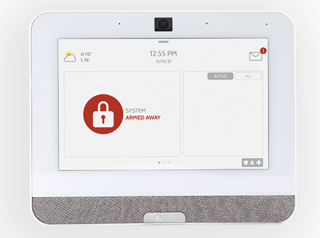 Qolsys IQ Panel 4 - Zions Security Alarms - ADT Authorized Dealer