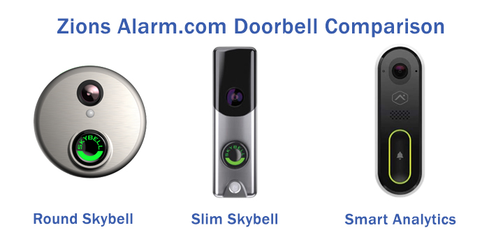 alarm.com video doorbell comparison