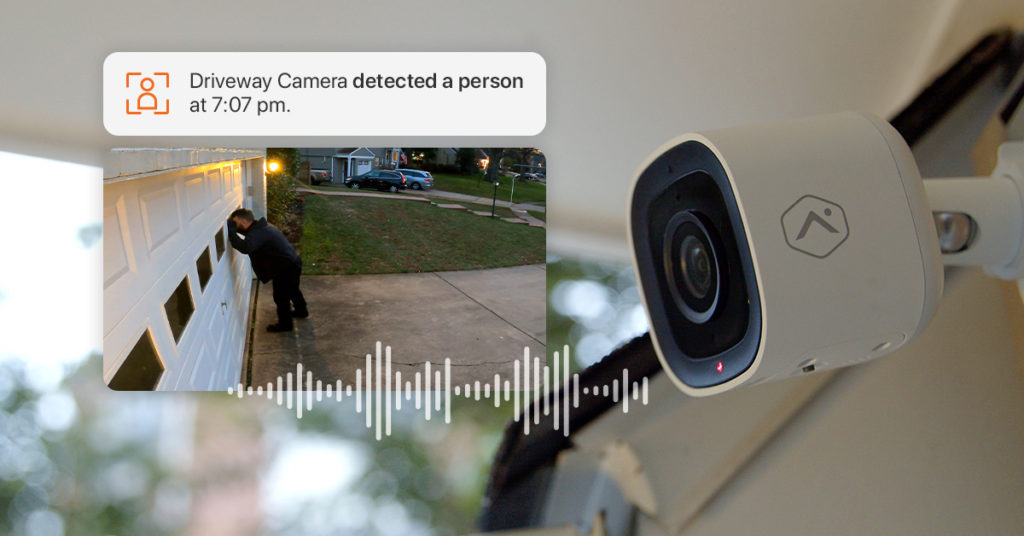 Outdoor Driveway Alarm.com Camera