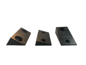 Alarm.com Wireless Doorbell Wedge Kit side view