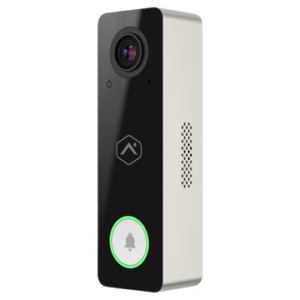 Alarm.com Battery Free Video Doorbell - White