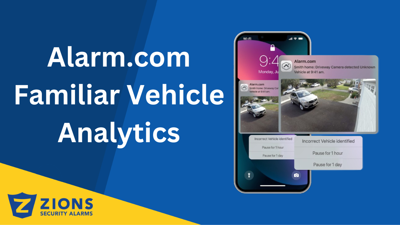 Alarm.com Familiar Vehicle Analytics