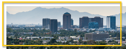 Phoenix Arizona skyline