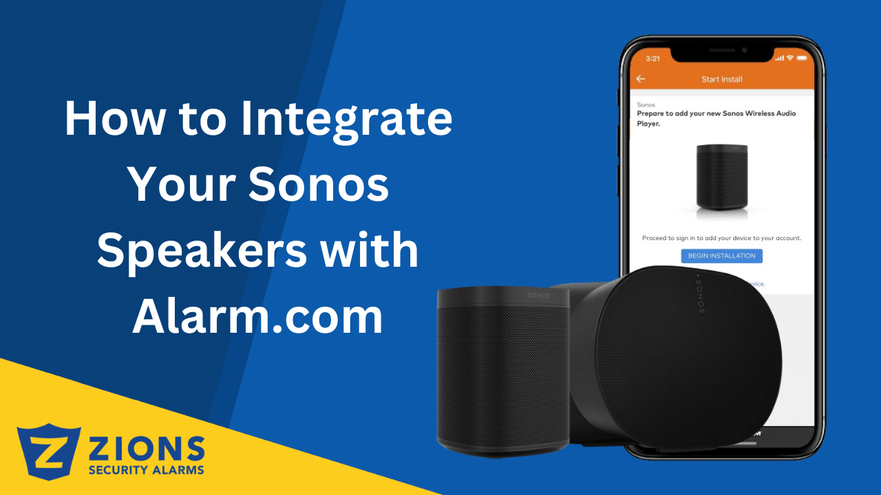 How to Integrate Your Sonos Speakers with Alarm.com