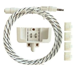 PowerG+ 6′ Wall-Mount External Sensor Cable