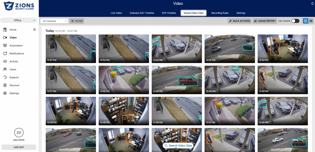 video devices for AI Video Event Search