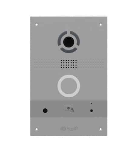Single Button IP Video Intercom Panel - Silver