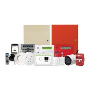 Vista Commercial Partitioned Fire and Burglary Alarm Control Panel