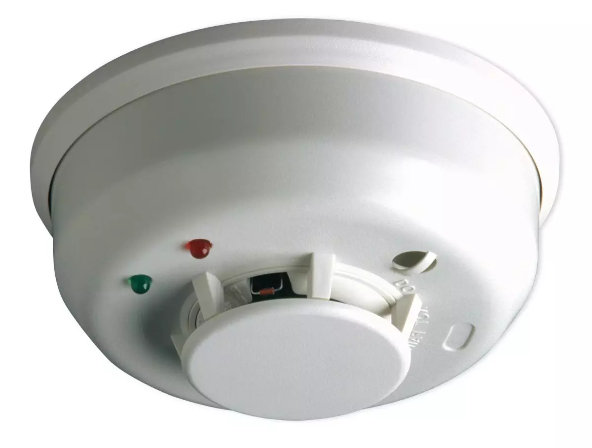 Wireless Smoke Detector and Heat Detector for ADT Safewatch Pro 3000 Quickconnect Systems
