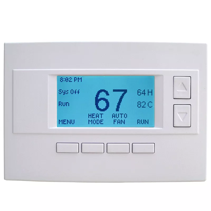ADT Pulse Z-Wave Wired RCS Thermostat Model TZ45