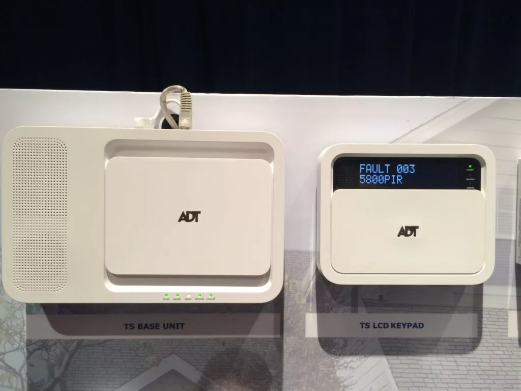 adt ts panel base station and keypad