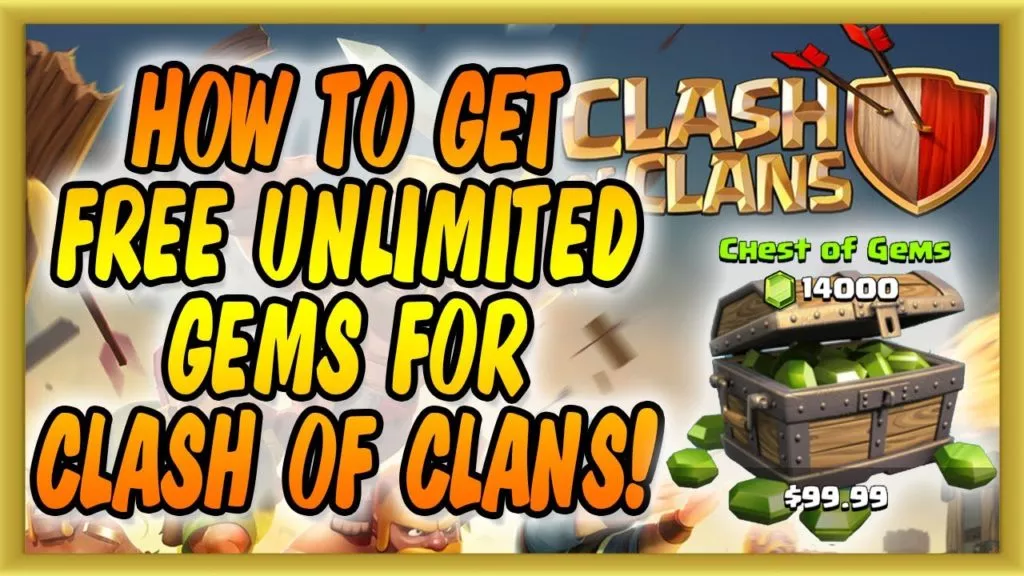 clash of clans gems