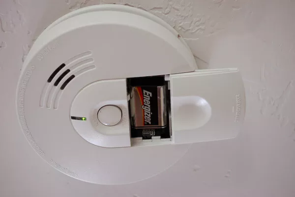 chirping smoke detector