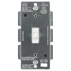 ADT Pulse Jasco Toggle In-wall White Aux Light Switch
