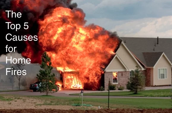 The top 5 causes for home fires