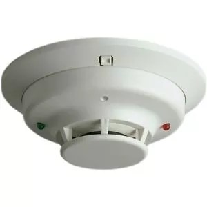 Hardwired 4-wire Smoke and Heat Detector with Siren
