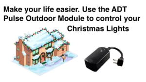 Control Outdoor Christmas Lights with ADT Pulse Outdoor Light Module