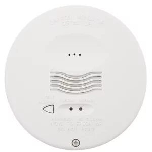 ADT Carbon Monoxide Detector Wired Round