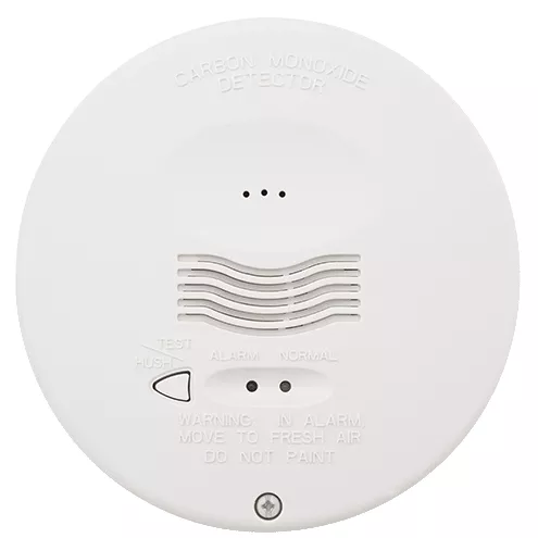 ADT Carbon Monoxide Detector Wired Round