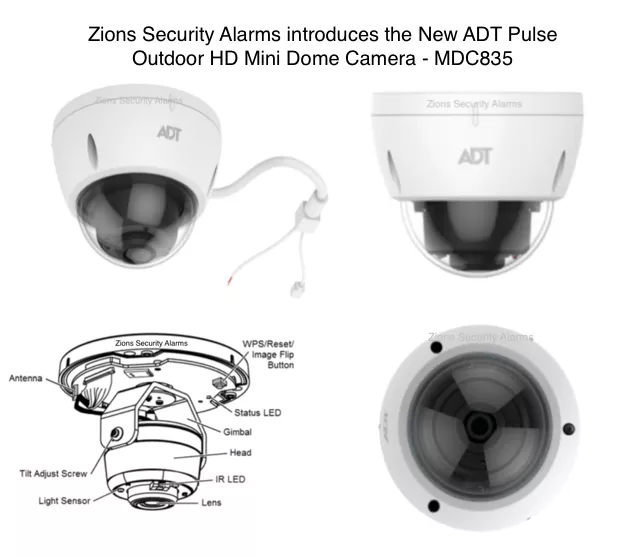 ADT Launches New ADT Pulse Dome Camera MDC835
