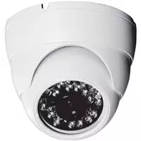 800TVL Vandal Dome Camera 3.6mm white