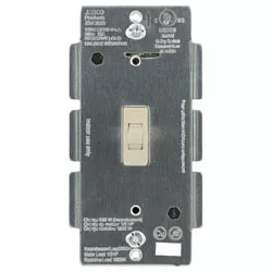 ADT Pulse Jasco Toggle In-wall On/Off Light Switch 45760 - Light Almond