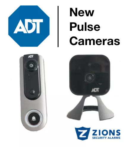 New and Improved Indoor ADT Pulse Camera and ADT Pulse Doorbell Camera