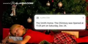 Catch Santa Claus this Christmas with Alarm.com Cameras