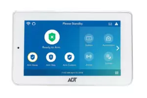 ADT Command Secondary Color Touchscreen Keypad