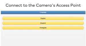 ADT Control Camera Language Screen