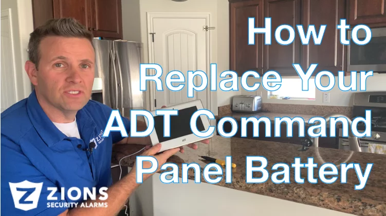How to replace your ADT command panel battery