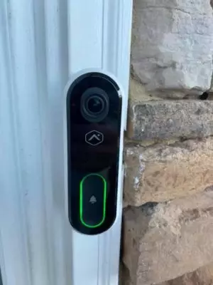 new alarm.com doorbell camera