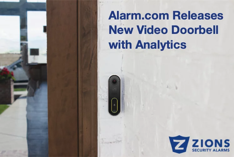 Alarm.com Releases new video doorbell with analytics