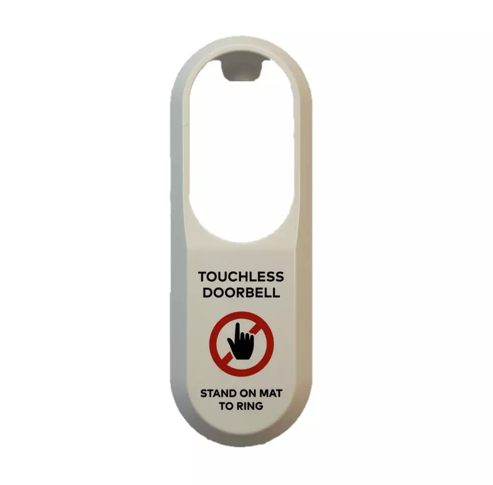 Alarm.com Touchless Doorbell Cover