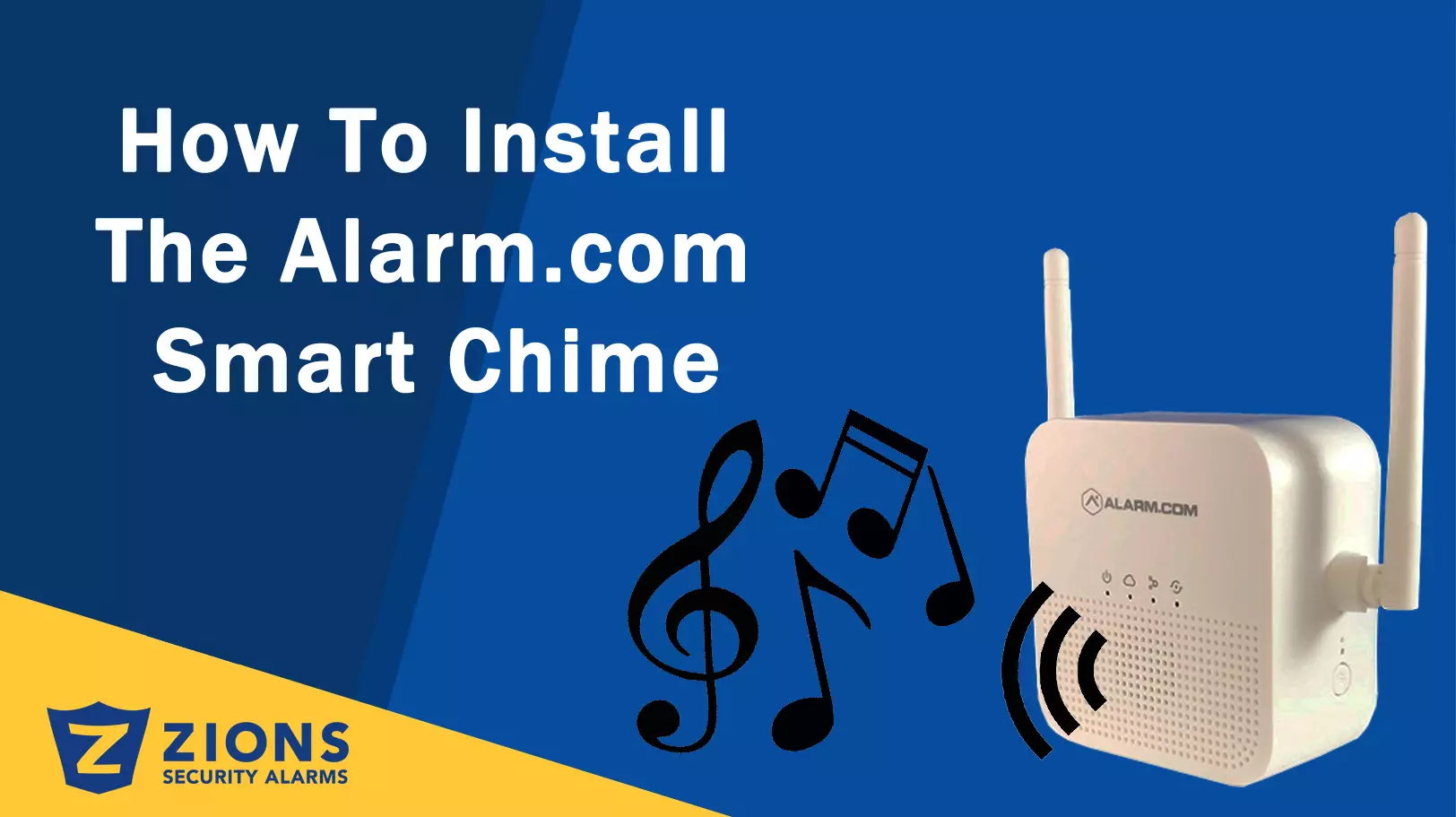 How to install the new Alarm.com Smart Chime