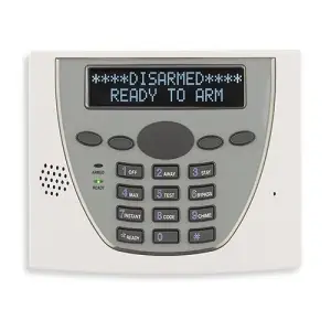 Honeywell Home Alpha Keypad - White and Gray