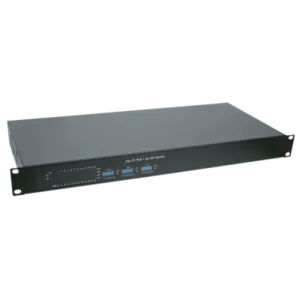 24-Port PoE with 2-Port GE Switch
