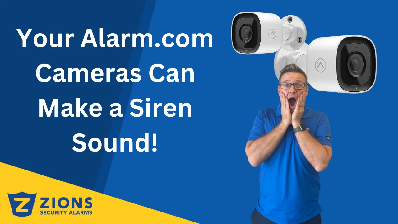 Your Alarm.com Cameras Can Make a Siren Sound